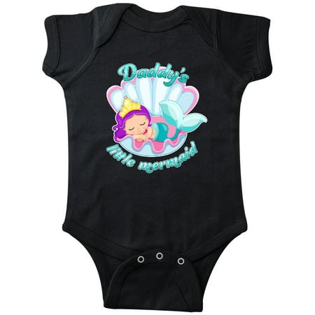 

Inktastic Daddy s Little Mermaid Gift Baby Girl Bodysuit