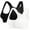 Womens Bras White, variant on ylioge Sports Bras for Women 2 Pack Plus Size S-5X Front Closure Push Up Bralettes Wireless Breathable Support Athletic Yoga Underwear Bra
