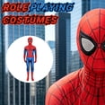 thumbnail image 4 of Super Spider Hero Full Jumpsuit, Halloween Cosplay Outfit, Fashionable Film and Television Cosplay Costume, 4 of 4