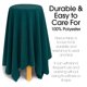 thumbnail image 4 of Tela de fleece Pico Textiles color verde azulado sólido, 1 yarda - 100% poliéster, 4 of 6