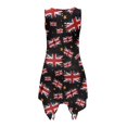 thumbnail image 6 of Garronmavis British Flag Couples' Outfits Husban and Wife Clothing Men's Button Down Shirt Size 2XL Hawaiian Tops and Womens Sleeveless Dress Loose Vacation Sundress, 6 of 8