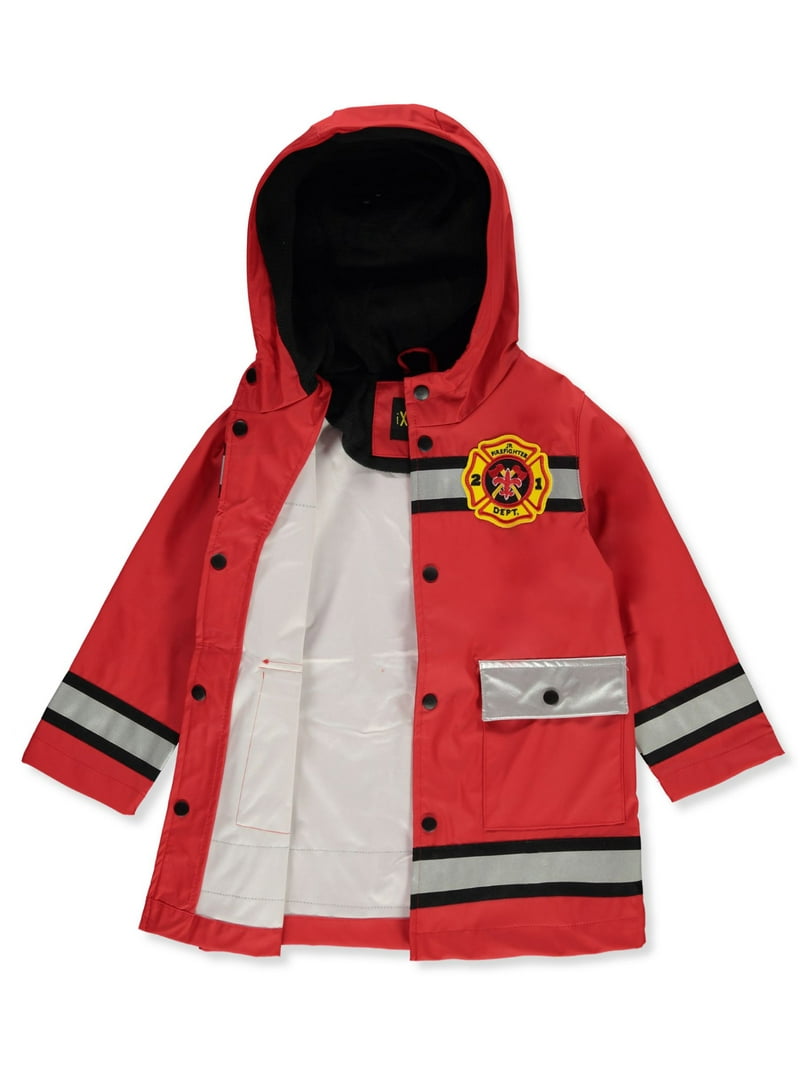00s in the attic fireman jacket Y2K ② iXtreme Boys Fireman Raincoat with Hood, Sizes 4-7 - Walmart.com