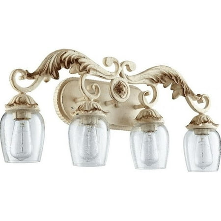 

Quorum Florence 4 Light Vanity Light in Persian White
