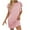 Pink, variant on qucoqpe Womens Summer Casual T-shirts Dress Crew Neck Ruffle Short Sleeve Loose Mini Dress Hawaiian Beach Sun Dress