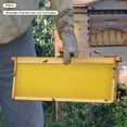thumbnail image 5 of YIYIBYUS 30PCS Bee Hive Foundations Premium Beeswax Material Beeswax Beekeeping Frames for Fast Hive Building Wax Foundations for Deep Brood Bee Hives Essential Equipment for Beekeepers, 5 of 19