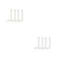thumbnail image 1 of Matsuzay 4 unids/set soporte Universal para sábanas sin sujetadores de Clip de esquina para edredón hebillas fijas abrazadera gris para el Gris 2Conjunto, 1 of 6