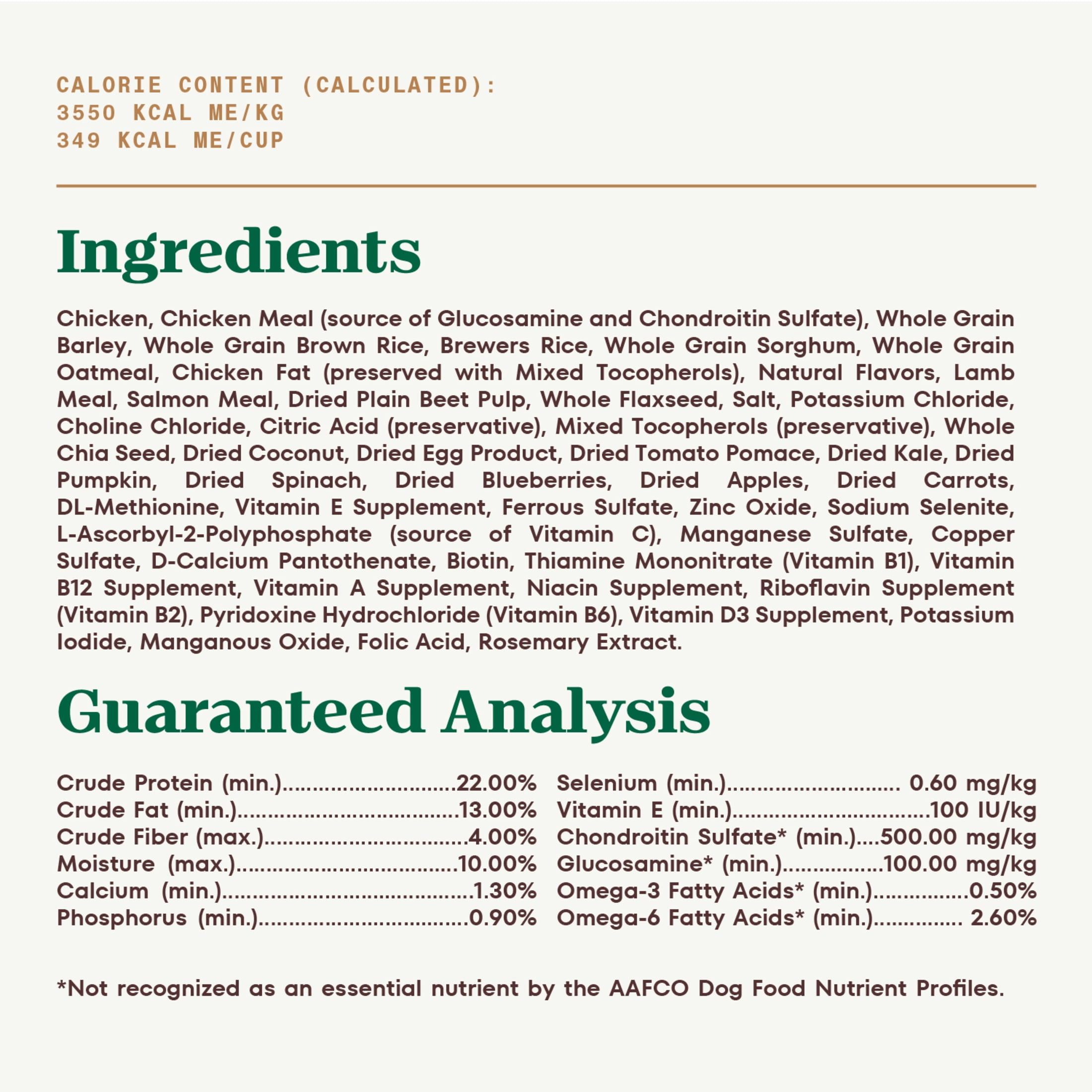 Nutro Ultra Adult Large Breed Dry Dog Food, Chicken, Lamb and Salmon Protein Trio, 30 lb Bag