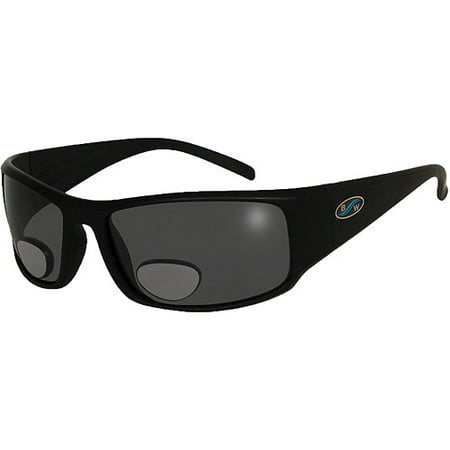 Black Polarized Grey Lens Bifocals 1.5 Sunglasses