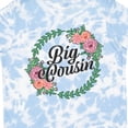 thumbnail image 4 of Inktastic Big Cousin with Flower Circle Girls Toddler T-Shirt, 4 of 5