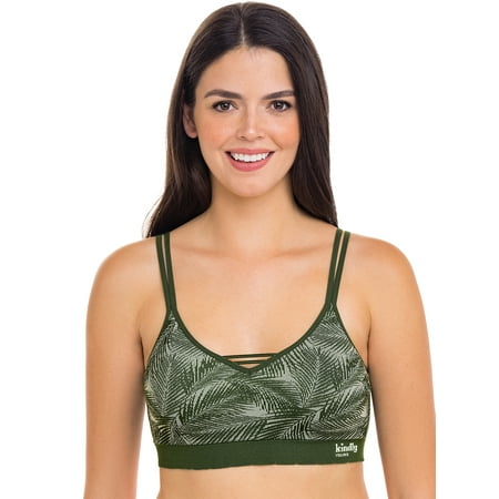 

Kindly Yours Women s Sustainable Seamless V Neck Bralette