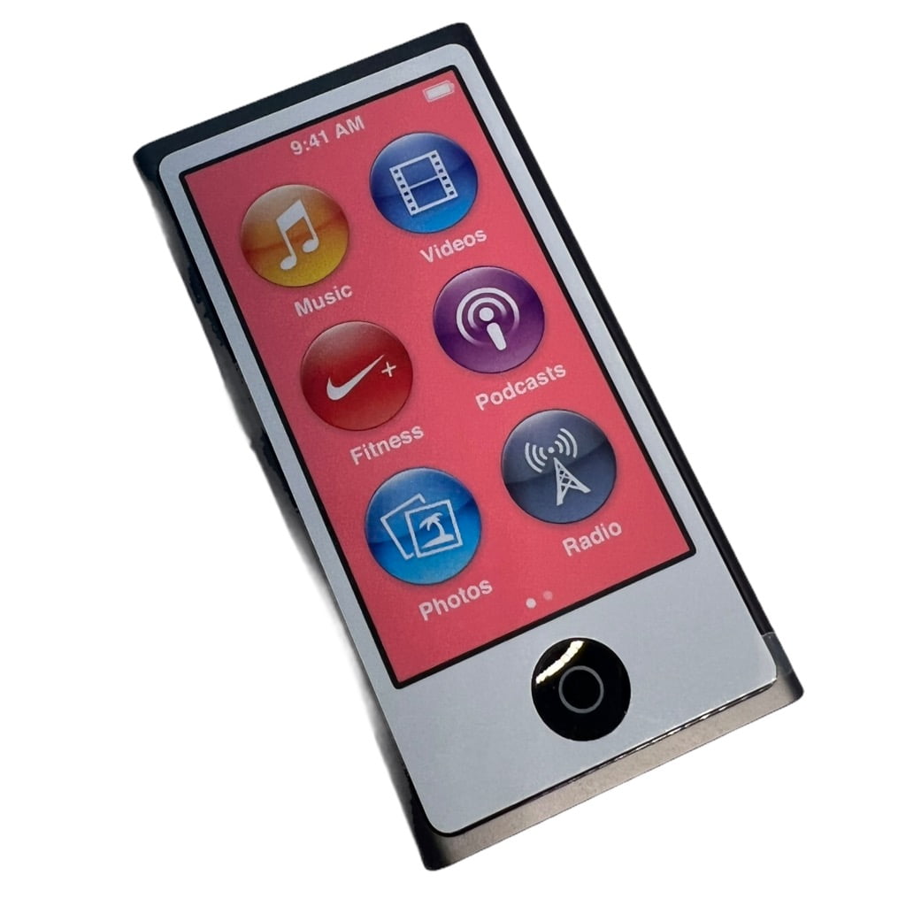 Apple iPod Nano 7th Generation 16GB Slate| MP3 Player | Used Like New