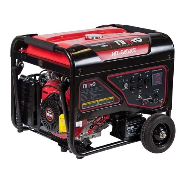 Generador a Gasolina Nitro 7,500 Watts 16 HP 120/240V 60Hz