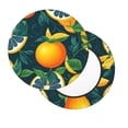 thumbnail image 7 of Uemuo Fresh Orange Pattern Round Bar Stool Seat Covers Washable Stool Cushion Slipcover Elastic Bar Chair Covers-, 7 of 7