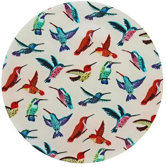 Andreas TRT-CHB 10 in. Custom Hummingbird Round Trivet- Pack of 3