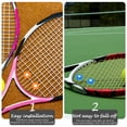 thumbnail image 4 of BRIGHTFUFU 6Pcs Tennis Silicone Dampener Flower Shape Decorative Racket Accessory Assorted Color, 4 of 5