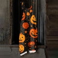 thumbnail image 7 of BOMYJESK Women Halloween Jumpsuits Pumpkin Print One Piece Sleeveless Rompers Overalls Loose 2026 Hippie Spaghetti Strap Rompers Orange L, 7 of 7