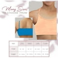 thumbnail image 6 of Alyce Ives Intimates Girls Cami Cotton Training Bras, Pastels, S, 10 Pack, 6 of 7