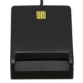 thumbnail image 3 of Universal Portable Smart Card Reader for Bank Card Card ID DNIE ATM IC Reader for Android Phones and Tablet,1 * USB smart card reader 1 * Drive CD,black, 3 of 7