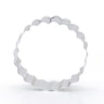 thumbnail image 2 of Shisuyan 5 Pcs Moule à Biscuits Rond en Acier Inoxydable avec Découpe Dentée Outils de Cuisson pour Boulangerie Maison (Argent), 2 of 8