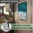 thumbnail image 6 of POLERO RV Door Window Shade Easy to Install Privacy Protection RV Window Cover Ocean Themed Sun Blackout for Camper Trailer (17.3x26 inch), 6 of 7