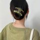 thumbnail image 4 of 3 Pack 3.2 Inches Large Hair Claw Clips Brown Green And Blue Pearl Hair CatchWomen Hairpins For Thick Hair, 4 of 5