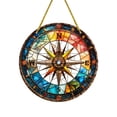 thumbnail image 1 of Reflective Acrylic Hanging Art Ornament With Intricate Designs For Garden Patio Yard And Home, 1 of 5