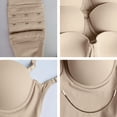 thumbnail image 4 of Rigardu shapers for women Shapewear for Women Invishaper Halft Backbody Shaper Bra Plus Size Backless Built in Bra Shapewear shaperx bodysuit Beige + 3XL, 4 of 8