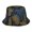 YTcolor010, variant on Glod Pineapple Blue Leaves Bucket Hat Polyester Reversible Sun Hats for Women Men, Summer Travel Beach Fisherman Hat