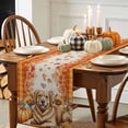 thumbnail image 3 of Thanksgiving Table Runner, Autumn Thanksgiving Kitchen Dining Table Decoration for Home Party Decor 13x108 Inches, 3 of 9