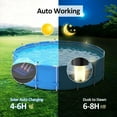 thumbnail image 4 of Solar LED garden light with string, solar swimming pool light, snow and rain resistant for outdoor use, 4 of 7