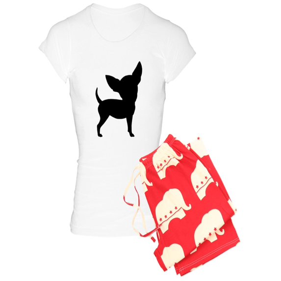 CafePress - Funny Cute Chihuahua - Women's Light Pajamas
