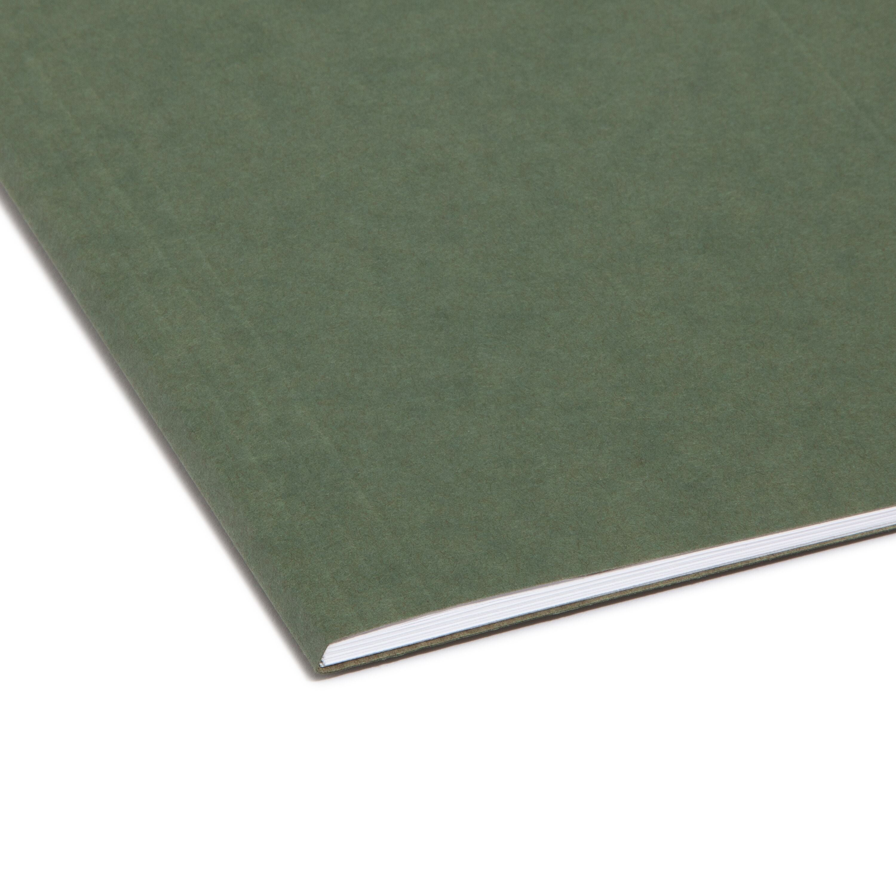 Smead Hanging Folders 1/5 Cut Tabs Standard Green 25 Per Box Letter (64055)