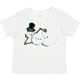 thumbnail image 3 of Inktastic Sassy Snowman in Top Hat Boys or Girls Toddler T-Shirt, 3 of 5