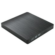 Mymisisa USB 3.0 SATA External DVD CD-ROM RW Player Optical Drives Enclosure Black