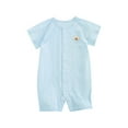 thumbnail image 2 of Baby Girls Boys Onesies Summer Unisex Gender Neutral Toddler 0-23M Infant Newborn Baby Romper Pajamas Bodysuit Summer Short Sleeve Cotton Baby Clothes Jumpsuit, 2 of 4