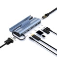 thumbnail image 3 of Estación de acoplamiento PD3.0 USB Game Holder Base 4K para Steam Deck (gris V254-8 en 1), 3 of 5
