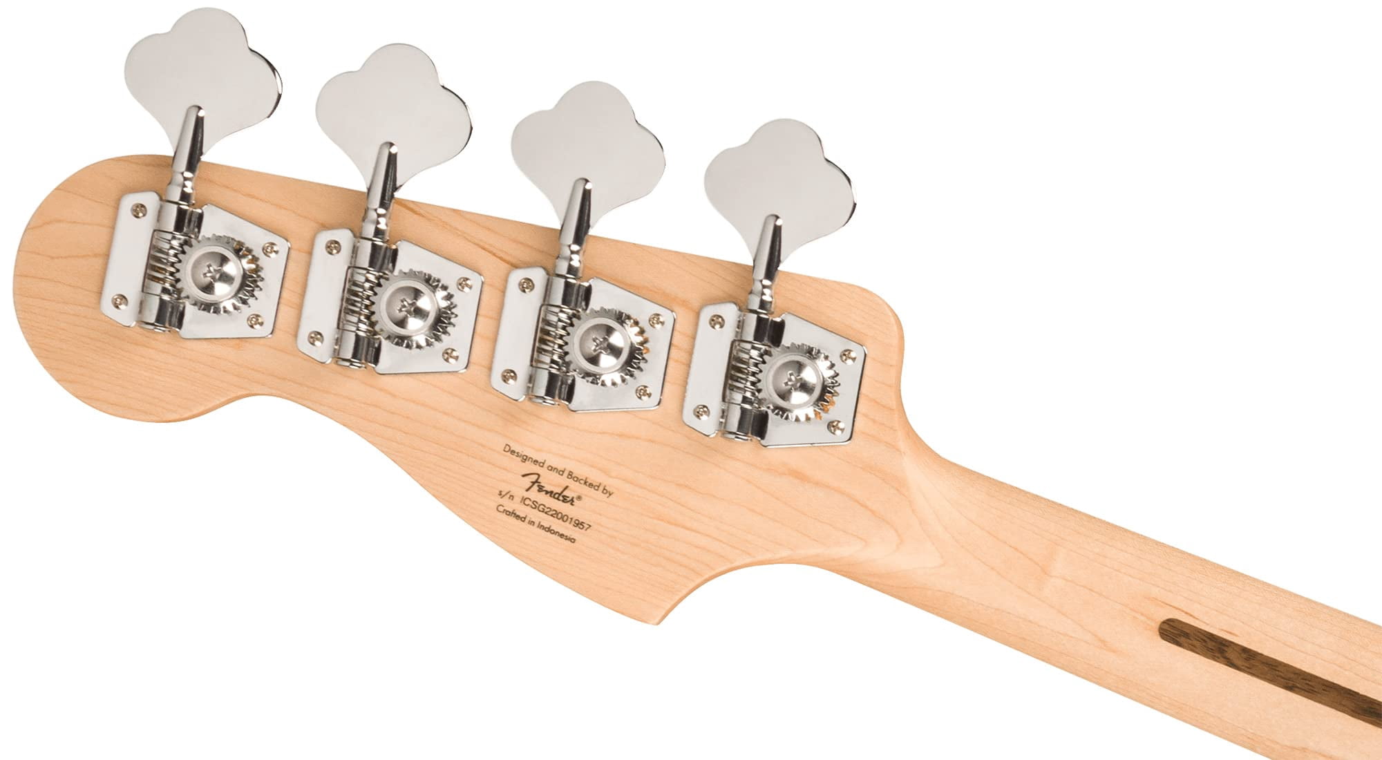 Fender Squier Sonic Precision Bass Guitar, Laurel Fingerboard - Black Bundle with Tuner, Strap, and Austin Bazaar Instructional DVD