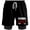 Black, variant on Manuel Turizo 201 World Tour Merch Sweatshorts Women Men Casual Short Basketball Pants Outdoor Sportwear