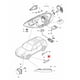 thumbnail image 3 of Lámpara Indicadora de Automóvil ANGGREK Luz de Posición Lateral del Parachoques Delantero Para 958 2011-2014, 3 of 8