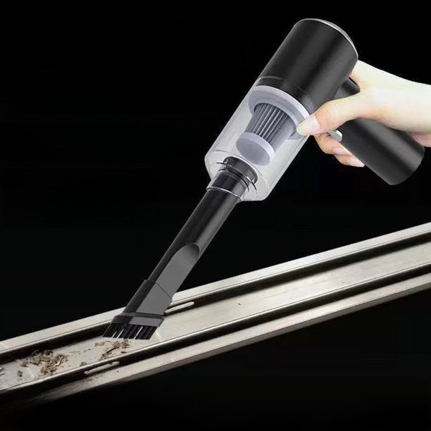 Aspiradora de coche inalámbrica, potente, de alta potencia, con carga para el hogar, para coche, de doble propósito, para interiores, de mano, mini, de escritorio, elemento de filtro de limpieza