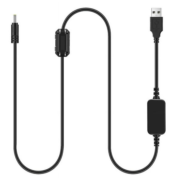 1x USB power adapter cable-Black