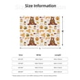 thumbnail image 2 of Throw Blanket for Couch, Cute Bee Honey Jar Hive Bear Super Soft Fuzzy Comfy Warm Throw Blanket, Cuteness Lightweight Cozy Plush Flannel Blanket & Throws for Sofa and Bed All Season, 2 of 5