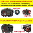 thumbnail image 6 of 10000W LCD Display Solar Power Inverter 48V to AC Pure Sine Wave Voltage Transformer Car Charge Converter ,Safety Design, 6 of 6
