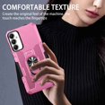 thumbnail image 6 of Dteck for Samsung Galaxy A15 5G Phone Case, Shockproof Built Magnetic Ring Kickstand Durable Military Grade Heavy Duty  Phone Case for Galaxy A15 Cover Case, Pink, 6 of 11