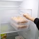 thumbnail image 5 of Soporte de plástico para huevos, caja de almacenamiento apilable para huevos, estante para refrigerador, 24 cavidades por contenedor, 2 uds., 5 of 8