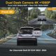 thumbnail image 3 of Cámara de salpicadero FITCAMX delantera 4K+trasera 1080P para Chevy Bolt EV y EUV, 3 of 7