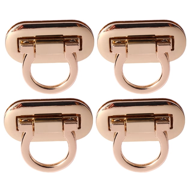 Miangastore Twist Lock Golden 4Pack 1.6x1.6in