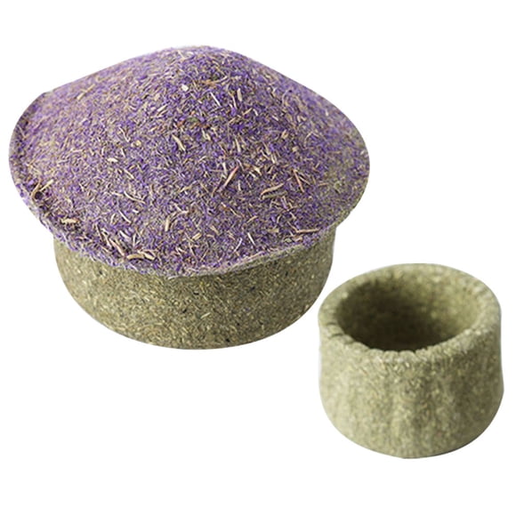 GARVALON 1 Set of Hiding Hamster Dish Edible for Small Animal Toys Alfalfa