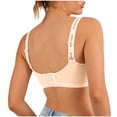 thumbnail image 6 of Women's High Support Sports Bra Padded Wireless Bralette Removable Cups Moisture Wicking Breathable Top Everyday Wear, 6 of 7