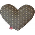 thumbnail image 2 of Mirage Pet 1182-CTYHT8 Gray Bunnies Canvas Heart Dog Toy - 8 in., 2 of 2